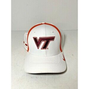Virginia Tech Hokies Hat White Nike Classic99 Dri-Fit Cap Golf Casual Strapback